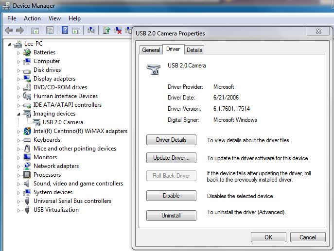 Sony Vaio Motion Eye Webcam no longer working in Windows 7 Windows 10 Forums