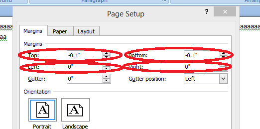 Word 2007 - little white space remaining although margins set to 0-20072.png