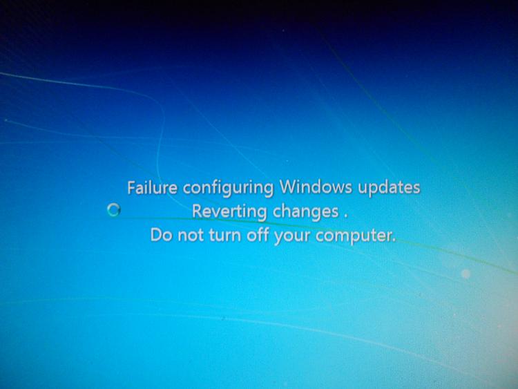 Todays updates failed - Now stuck in a &quot;boot loop?&quot;-sam_1909.jpg
